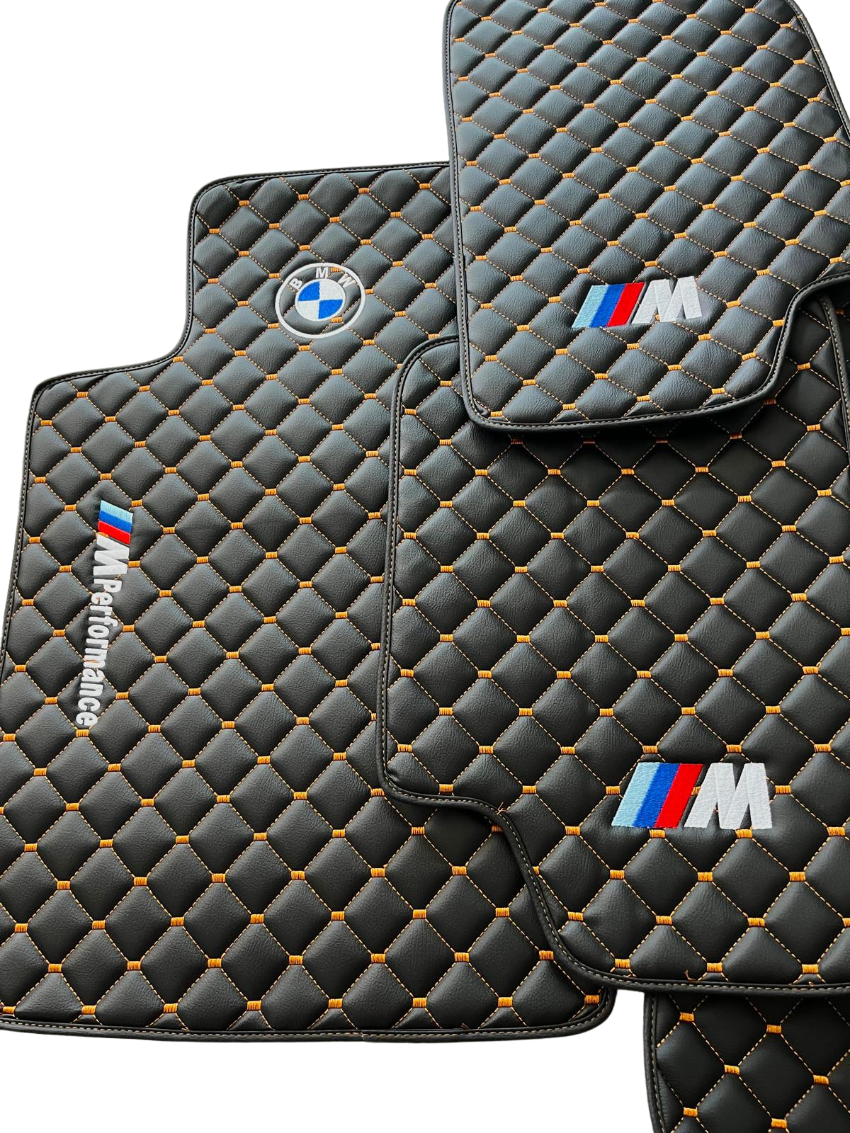For BMW M Performance Car Floor Mats Custom fit Leather for all BMW M Performance Carpet Liner