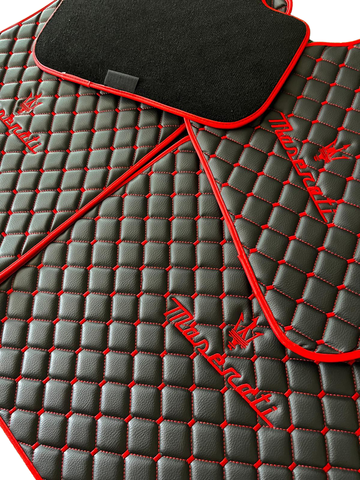 For Maserati QUATTROPORTE (2012 - Present ) Car Floor Mats Custom fit Leather for all Maserati Model Waterproof Carpet Liner