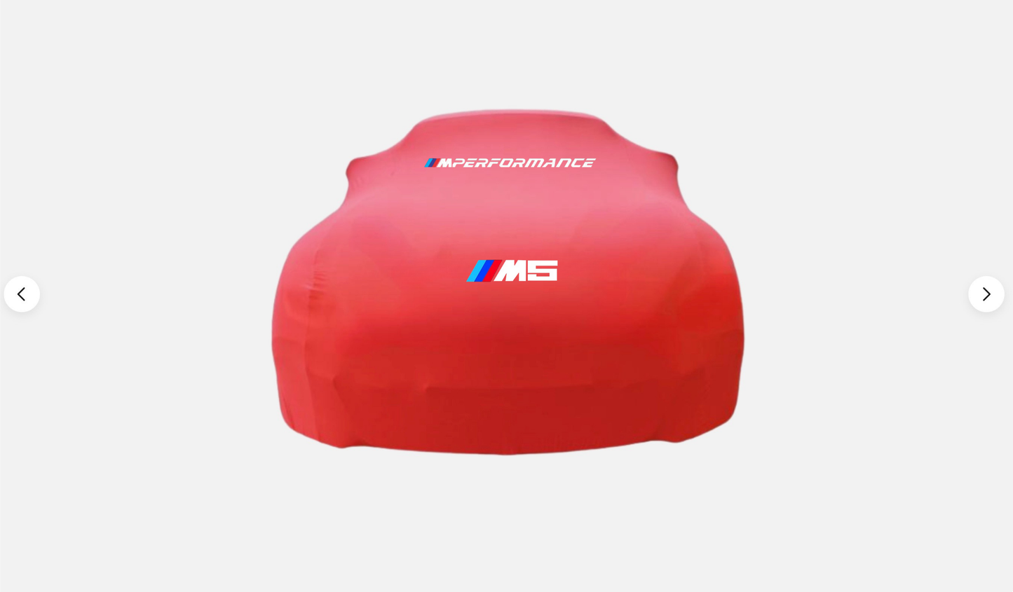 BMW M5 M Performance Indoor Car Cover For All M5 Model