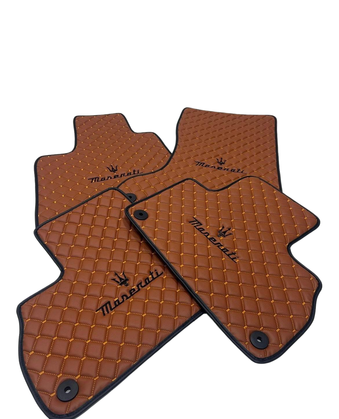 For Maserati Grecale (2022 - Present ) Car Floor Mats Custom fit Leather for all Maserati Model Waterproof Carpet Liner