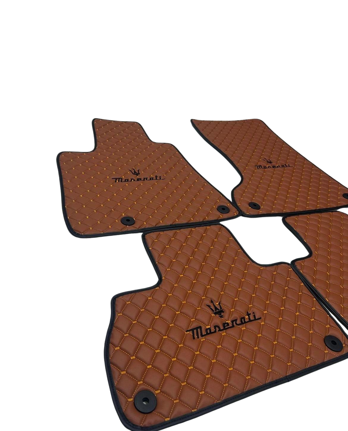 For Maserati Grecale (2022 - Present ) Car Floor Mats Custom fit Leather for all Maserati Model Waterproof Carpet Liner