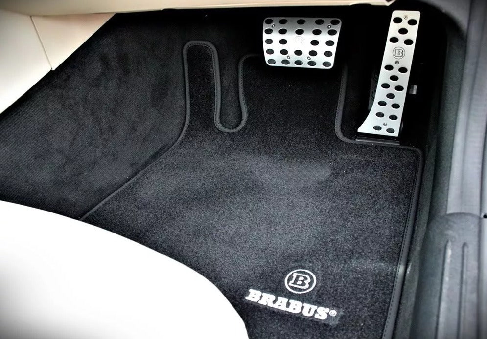 For all BRABUS Series Carpet Car Floor Mats
