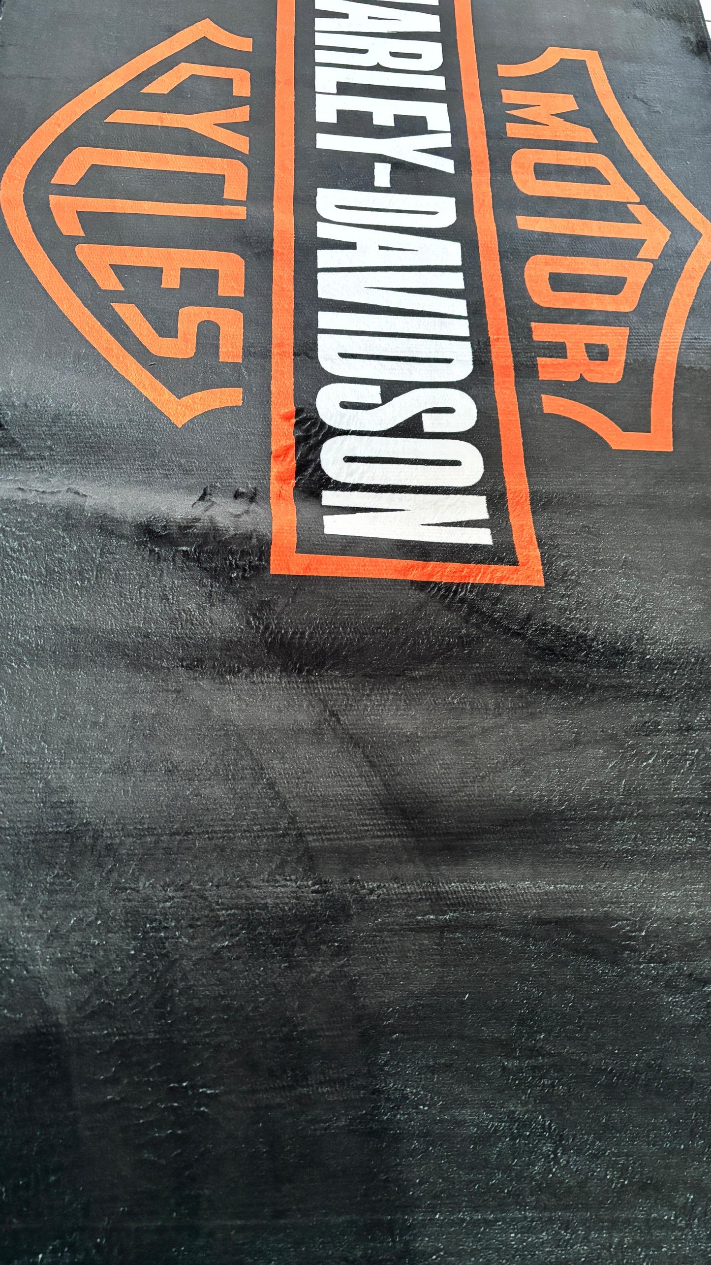 Harley Davidson Premium Motorcycle Mat – Non-Slip, Soft & Durable (220x80 cm)