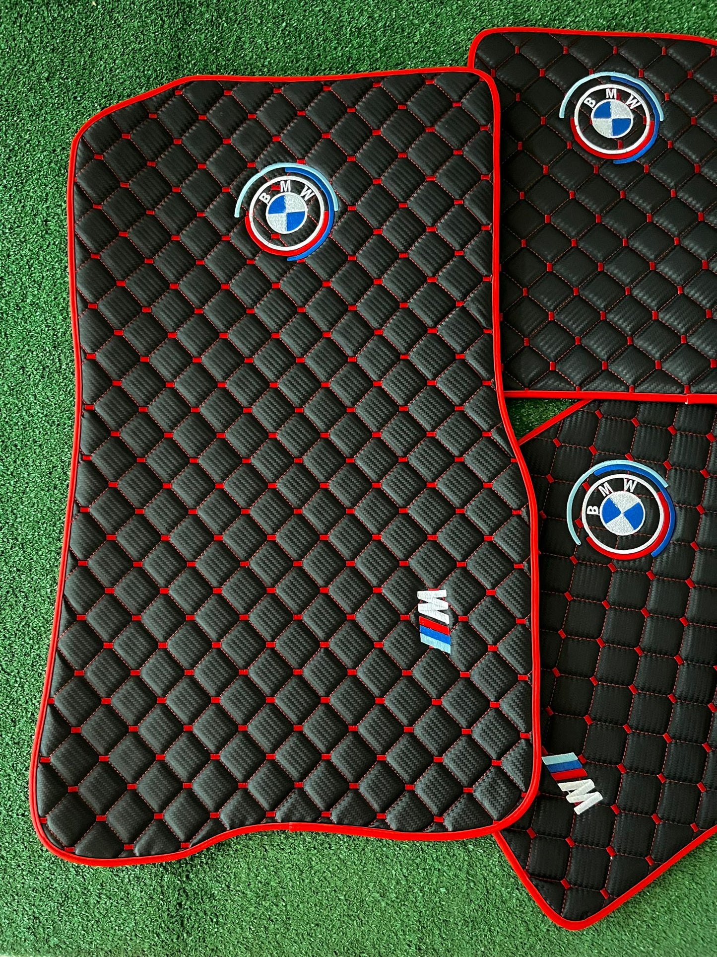 For BMW X5 M Design Car Floor Mats Custom fit Leather for all BMW M design Waterproof Carpet Liner