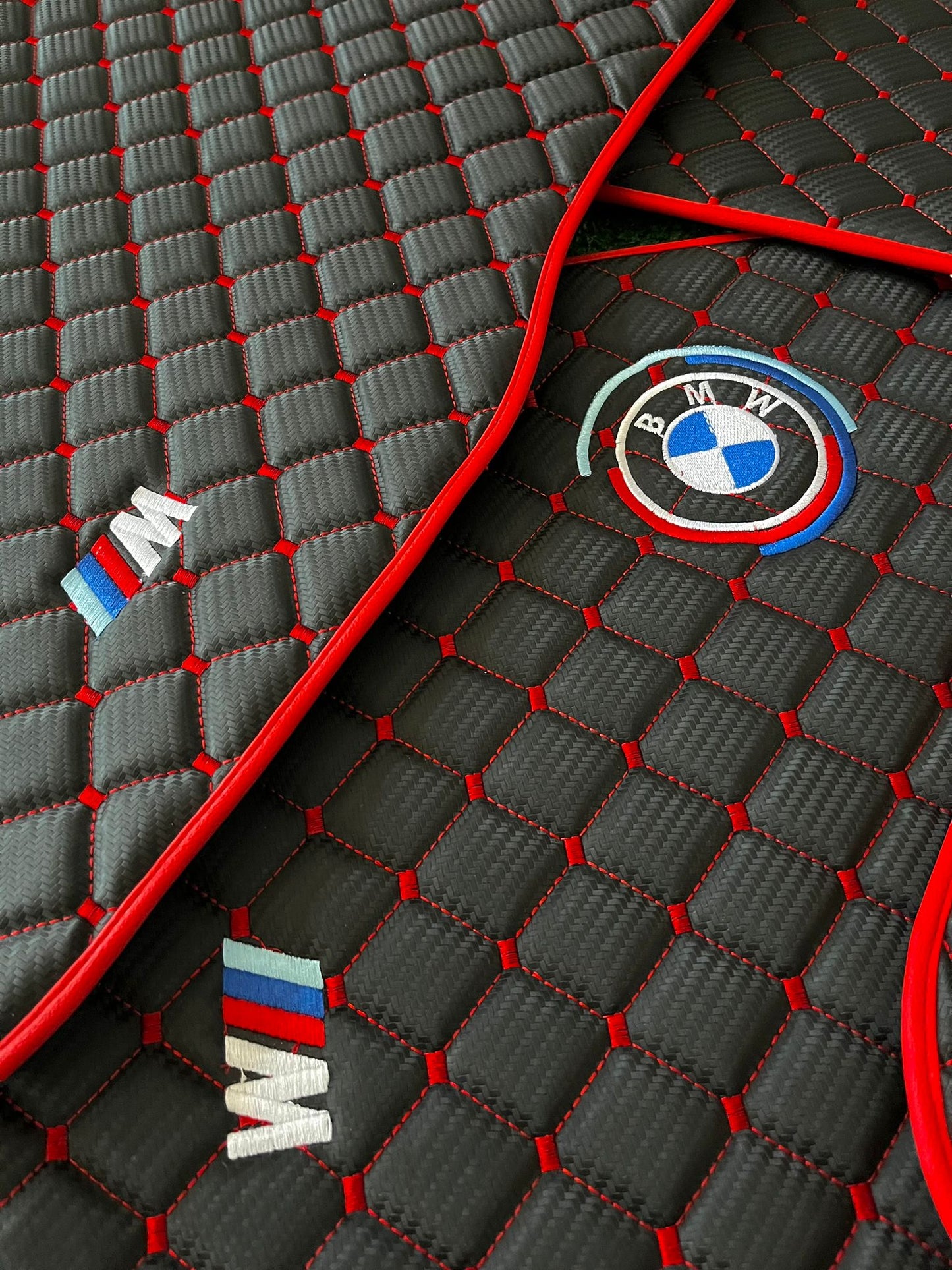 For BMW X5 M Design Car Floor Mats Custom fit Leather for all BMW M design Waterproof Carpet Liner