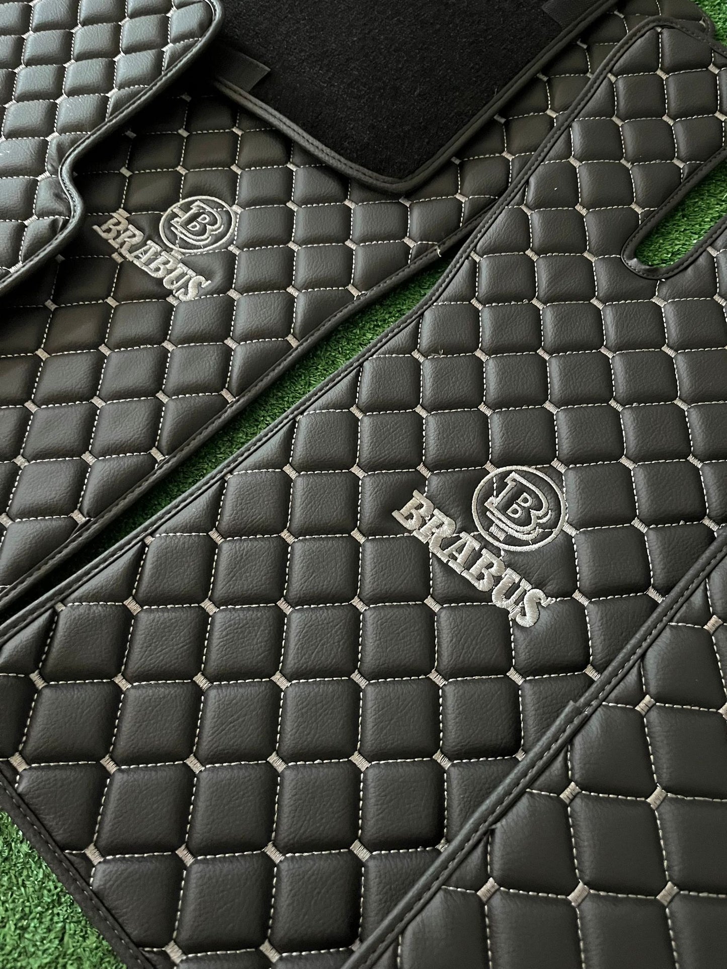 For BRABUS Car Floor Mats Custom fit Leather for all Brabus Model Waterproof Carpet Liner
