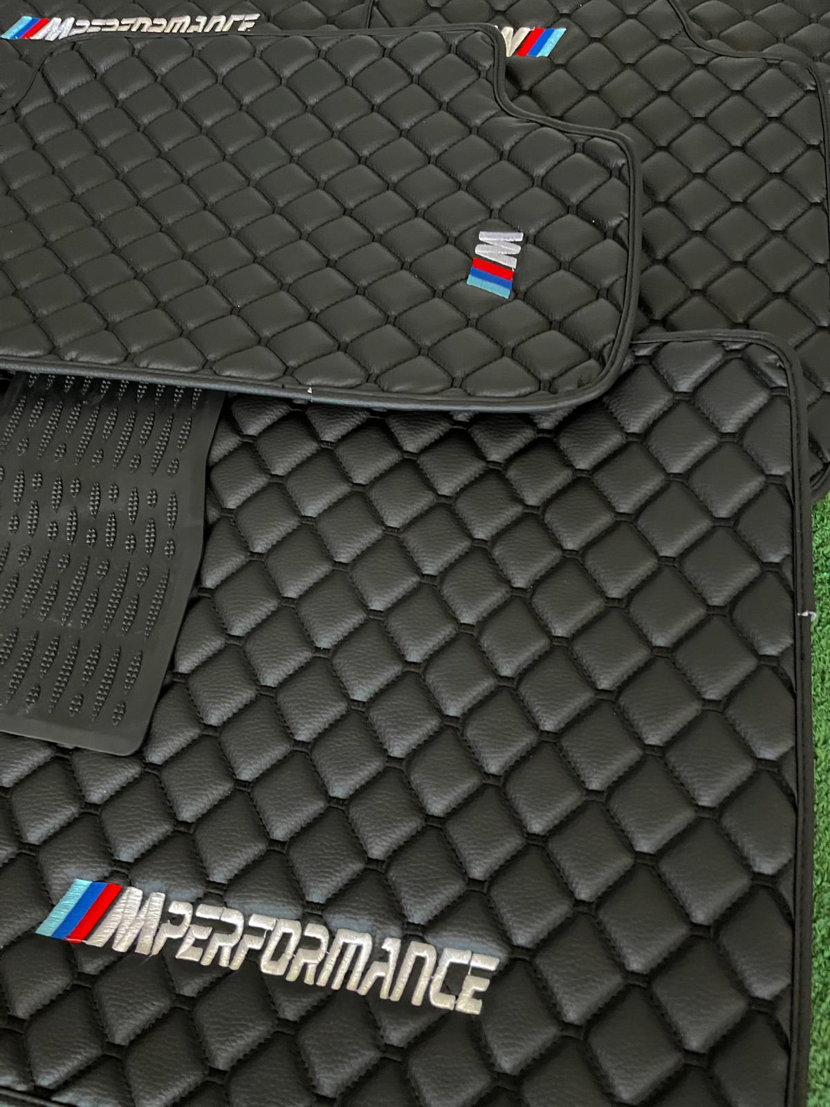 For all BMW M5 Car Floor Mats Custom fit Leather for all BMW M Performance Waterproof Carpet Liner