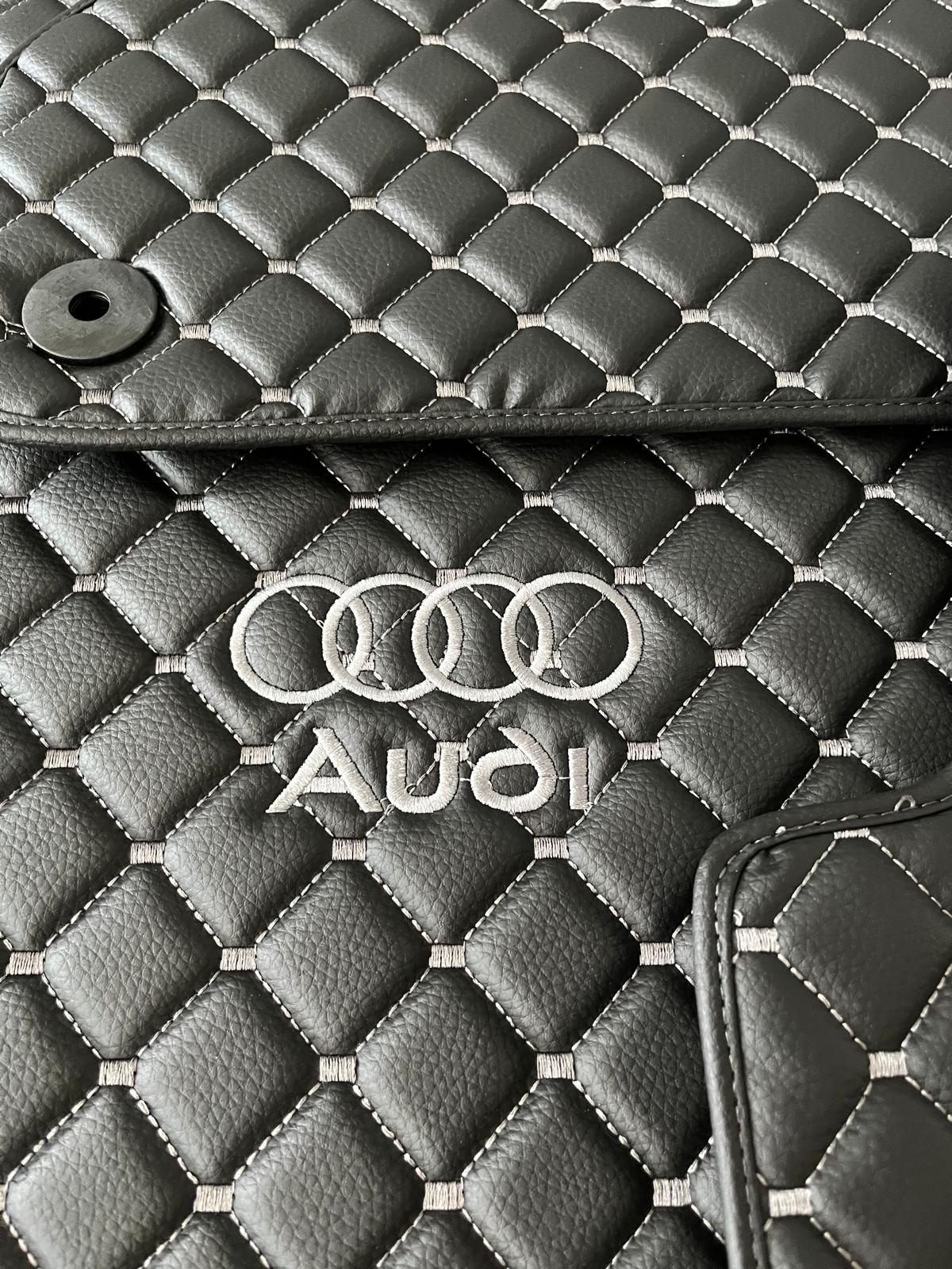 For Audi Car Floor Mats Custom fit Leather for all Audi Model Waterproof Carpet Liner