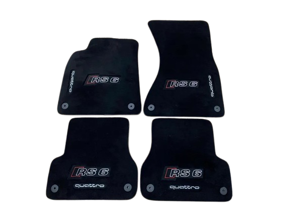For all Audi RS6 Quattro Carpet Car Floor Mats Custom fit for all Audi RS6 Quattro Model Carpet Liner