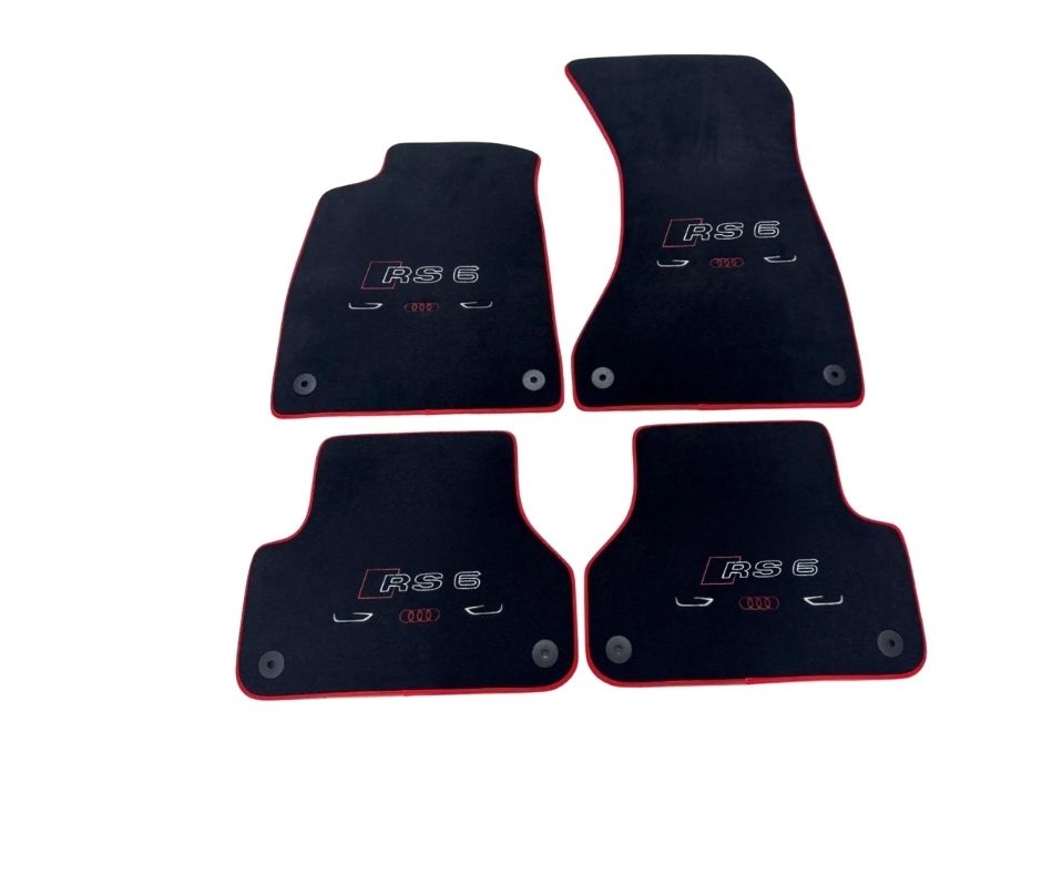For all Audi RS6 Carpet Car Floor Mats for all RS6 Model Carpet Liner