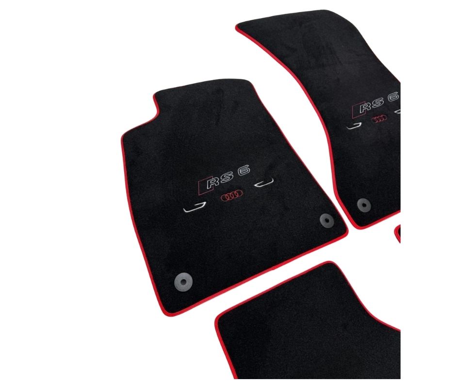 For all Audi RS6 Carpet Car Floor Mats for all RS6 Model Carpet Liner