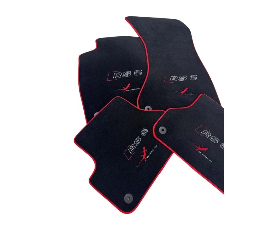 For all Audi RS6 Quattro Carpet Car Floor Mats for all RS6 Quattro Carpet Liner