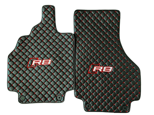 For Audi R8 Car Floor Mats Custom fit Leather for all Audi R8 Model Waterproof Carpet Liner