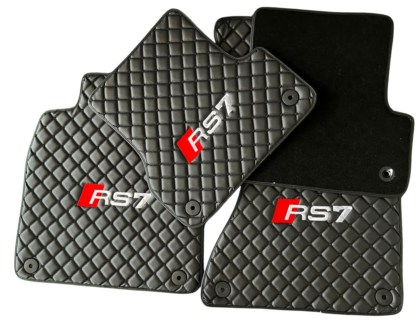 For Audi RS7 Car Floor Mats Custom fit Leather for all Audi RS7 Model Waterproof Carpet Liner