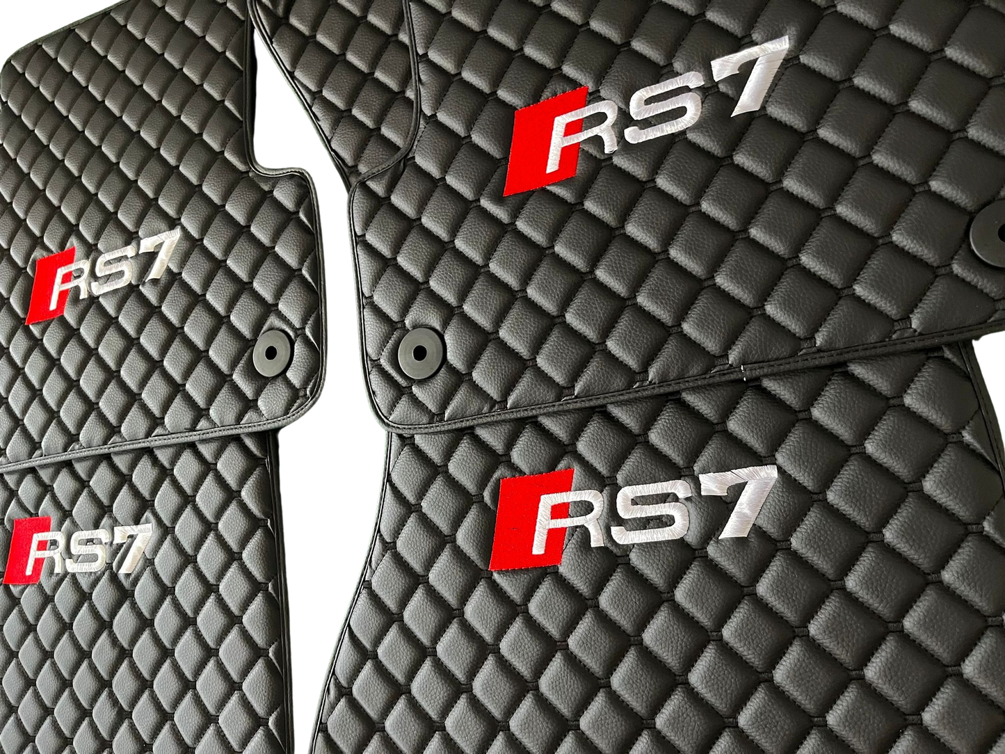 For Audi RS7 Car Floor Mats Custom fit Leather for all Audi RS7 Model Waterproof Carpet Liner