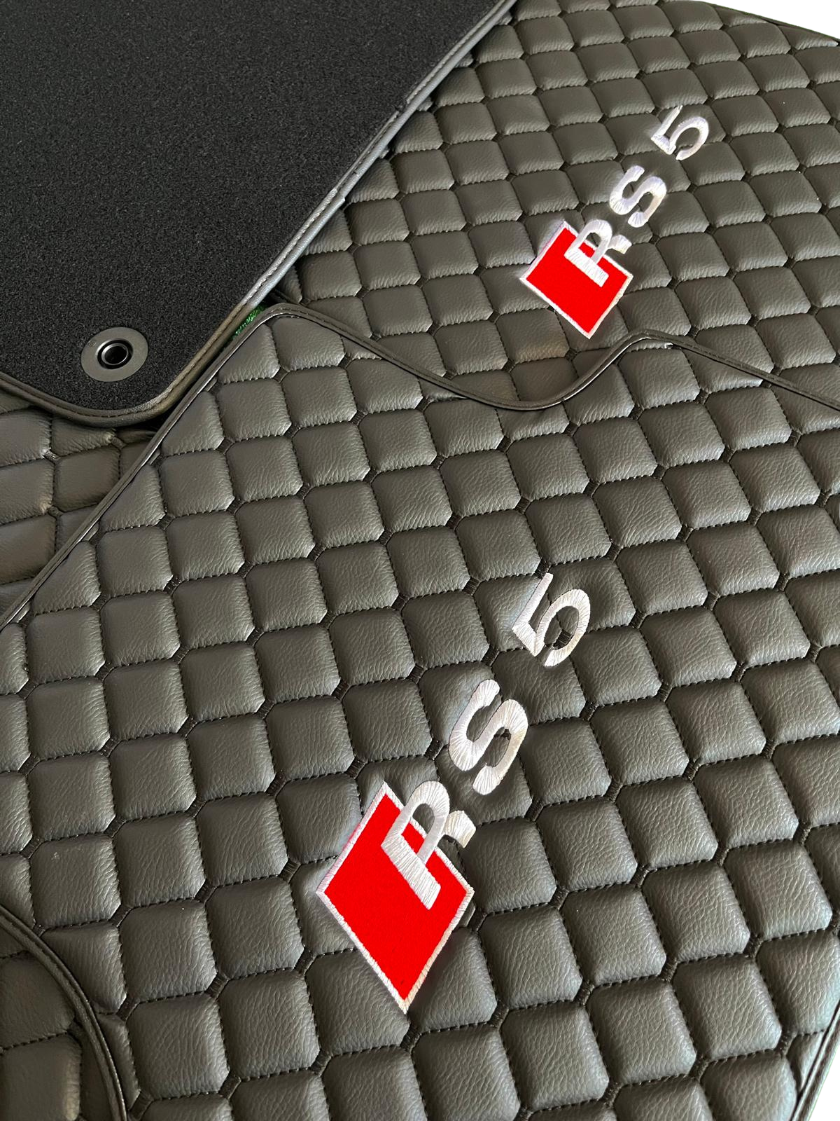 For Audi RS5 Car Floor Mats Custom fit Leather for all Audi RS5 Model Waterproof Carpet Liner