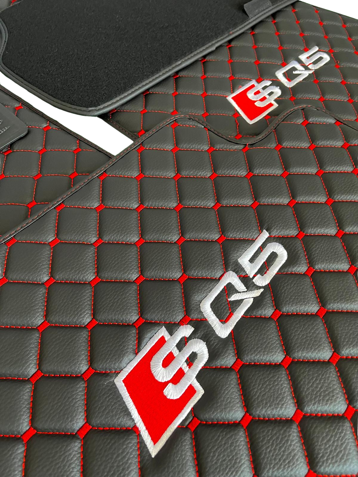 For Audi SQ5 Car Floor Mats Custom fit Leather for all Audi SQ5 Model Waterproof Carpet Liner