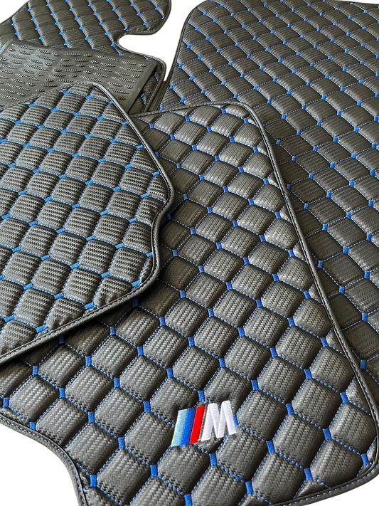 For all BMW M4 Car Floor Mats Custom fit Leather for all BMW M Performance Waterproof Carpet Liner