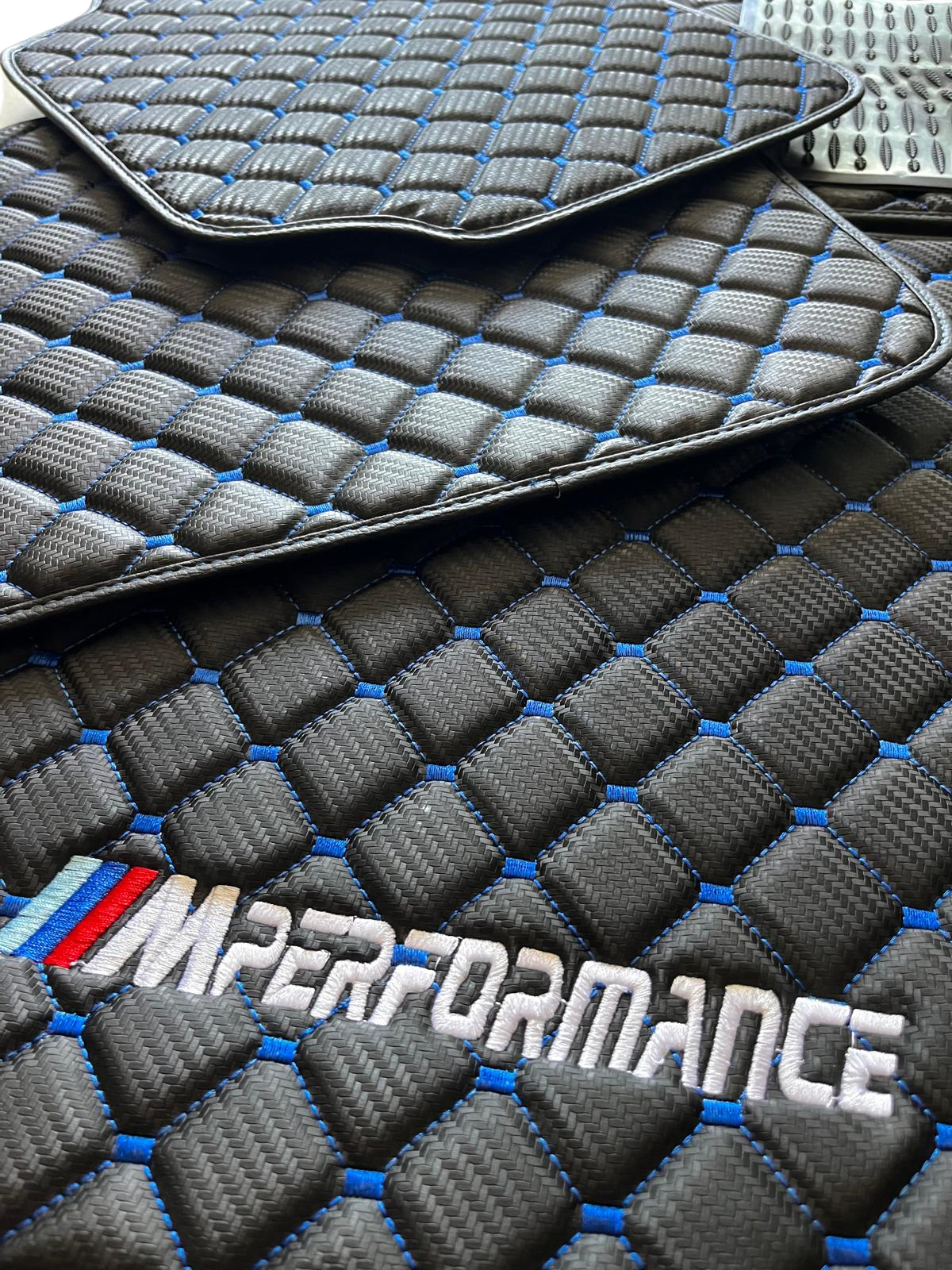 For all BMW M5 Car Floor Mats Custom fit Leather for all BMW M Performance Waterproof Carpet Liner