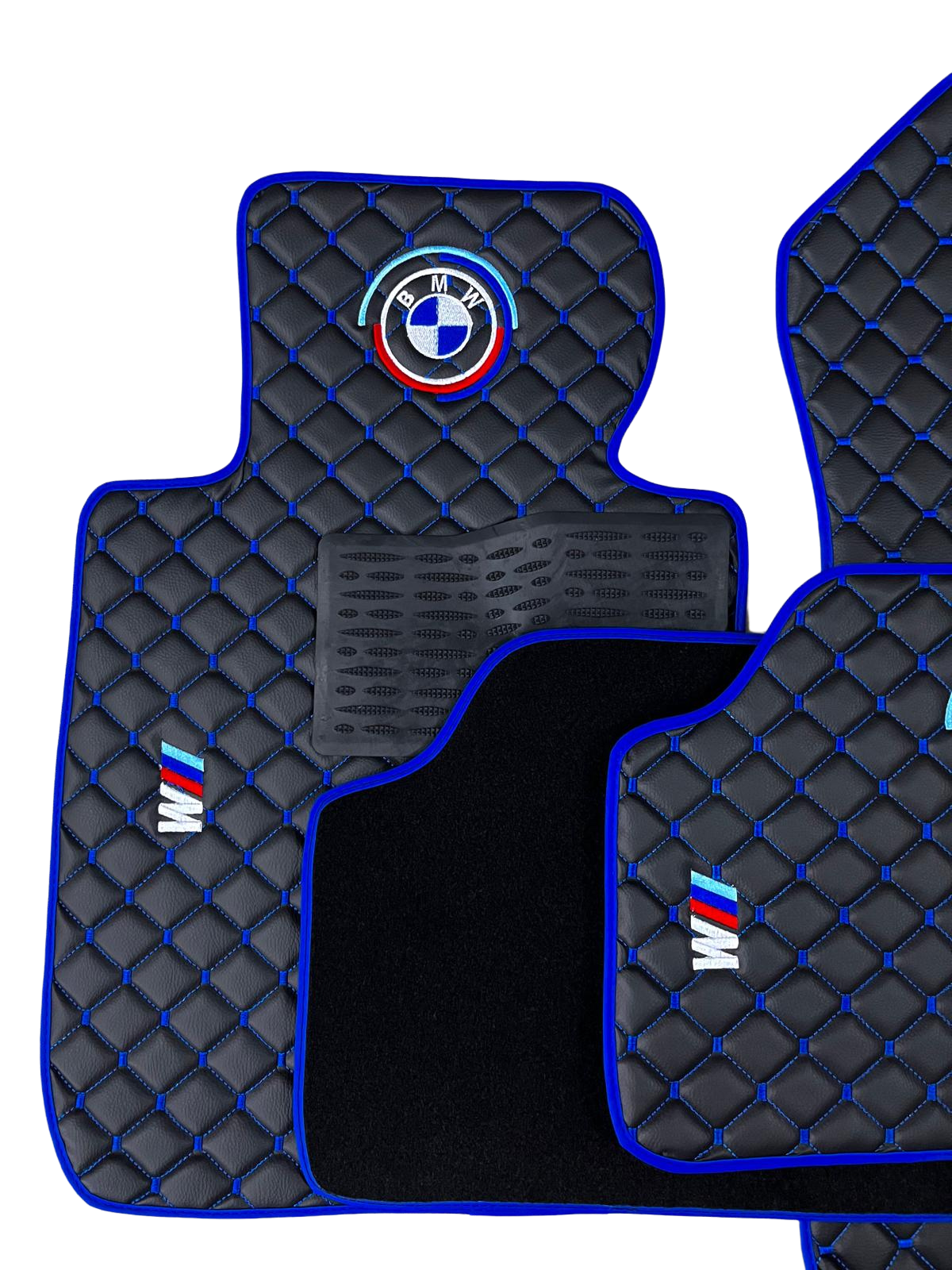 For BMW M Design Car Floor Mats Custom fit Leather for all BMW M design Waterproof Carpet Liner