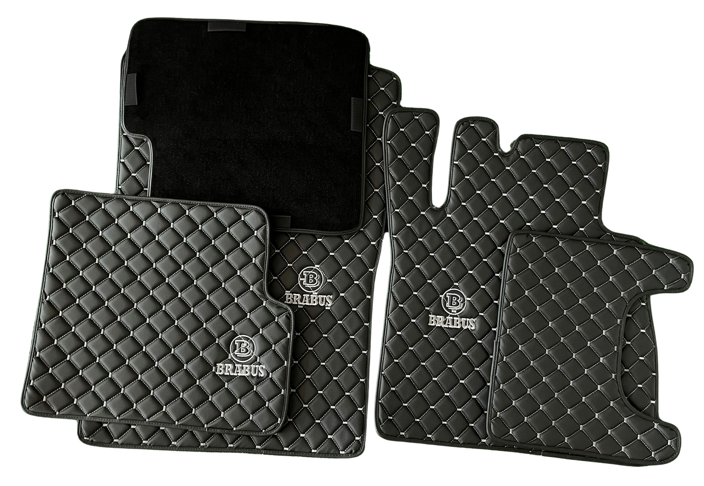 For Brabus Car Floor Mats Custom fit Leather for all Brabus Waterproof Carpet Liner