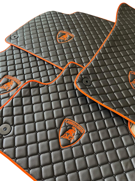 For Lamborghini Car Floor Mats Custom fit Leather for all Lamborghini Waterproof Carpet Liner