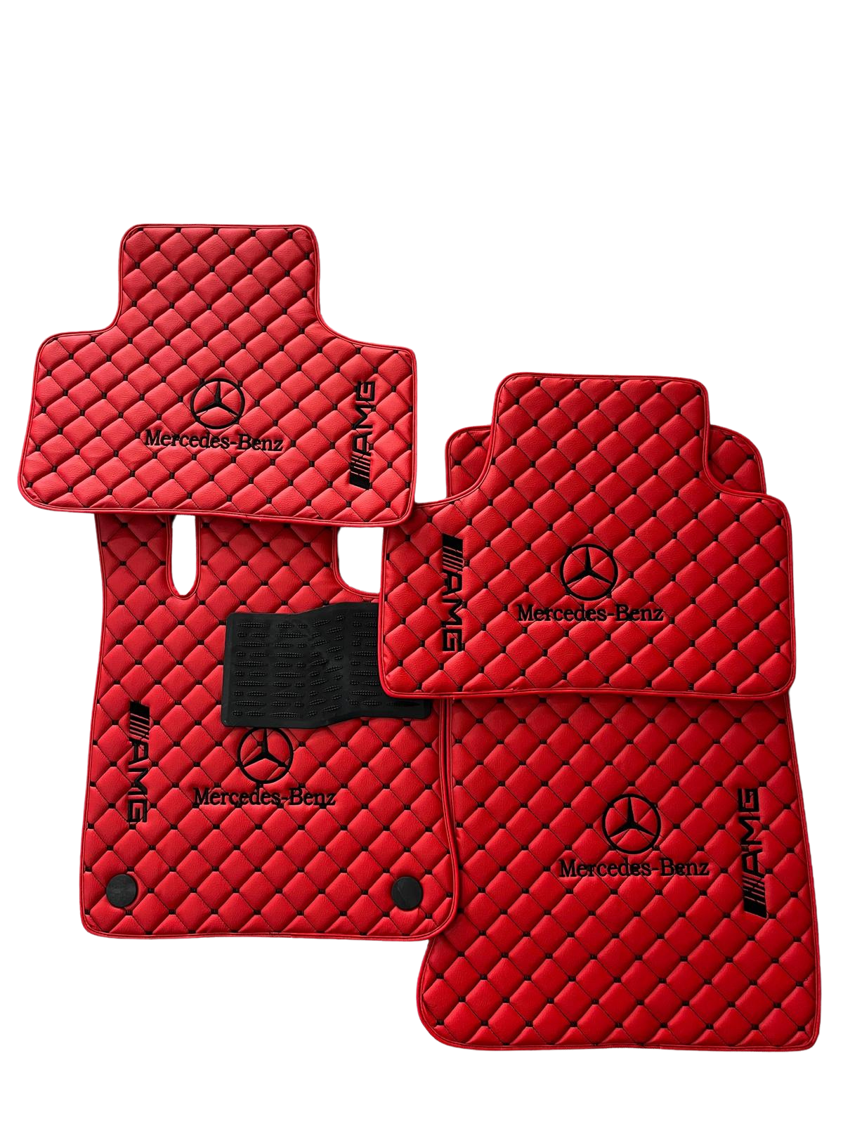 For Mercedes Benz and AMG Car Floor Mats Custom fit Leather for all Mercedes Benz AMG Model Waterproof Carpet Liner