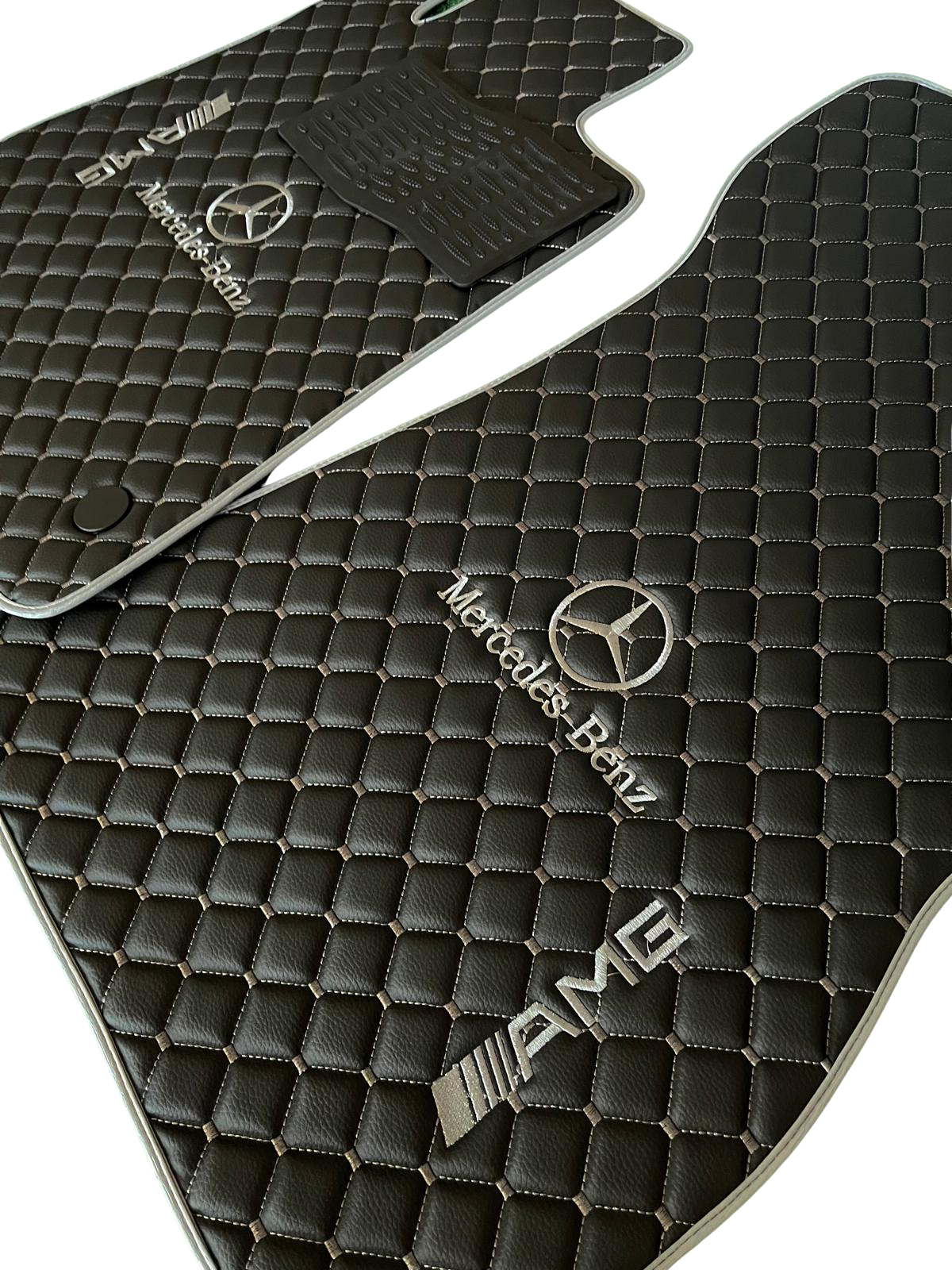 For Mercedes Benz and AMG Car Floor Mats Custom fit Leather for all Mercedes Benz AMG Model Waterproof Carpet Liner