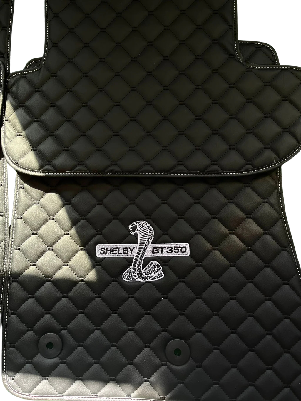 For Shelby GT350 Car Floor Mats Custom fit Leather for all Shelby GT350 Model Waterproof Carpet Liner