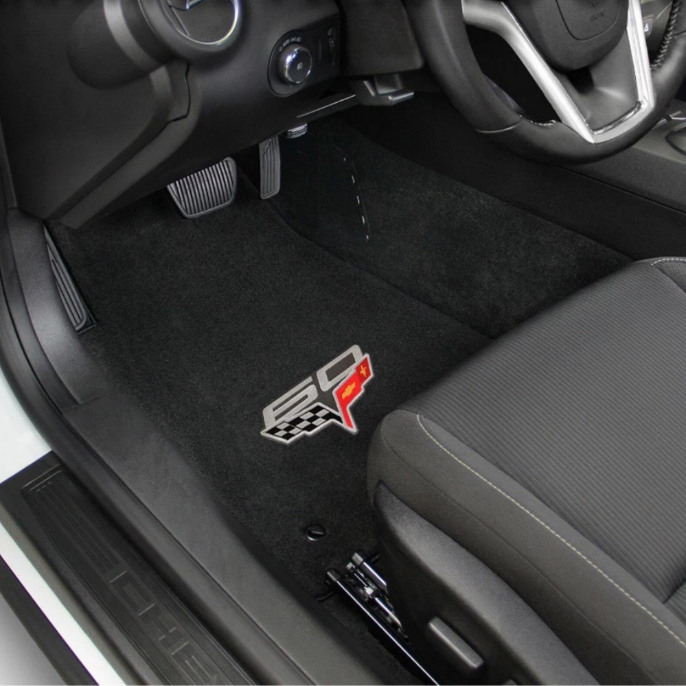 For Corvette C6 Model Carpet Car Floor Mats Custom fit for Corvette C6 Model Carpet Liner