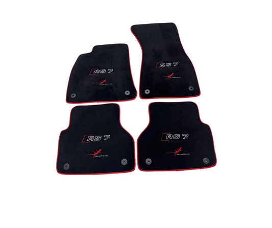 For all Audi RS7 Quattro Carpet Car Floor Mats for all RS7 Quattro Carpet Liner