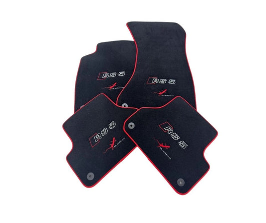 For all Audi RS5 Quattro Model Floor Mats Custom fit Carpet Liner