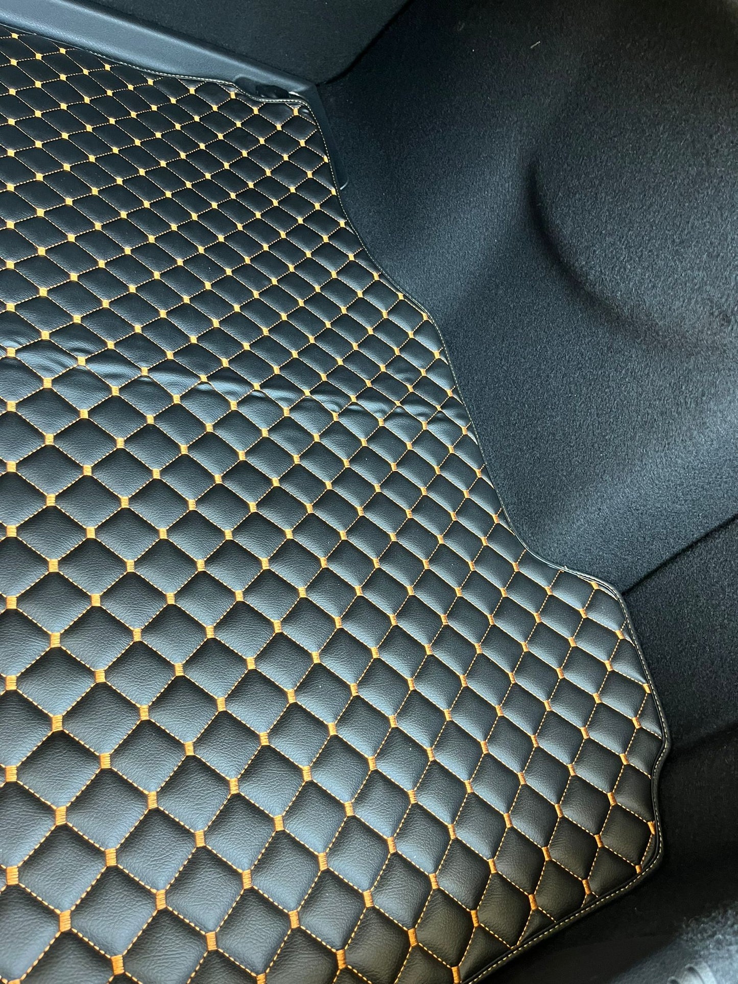 For All Audi Model Cargo Liner, Leather Trunk Mat