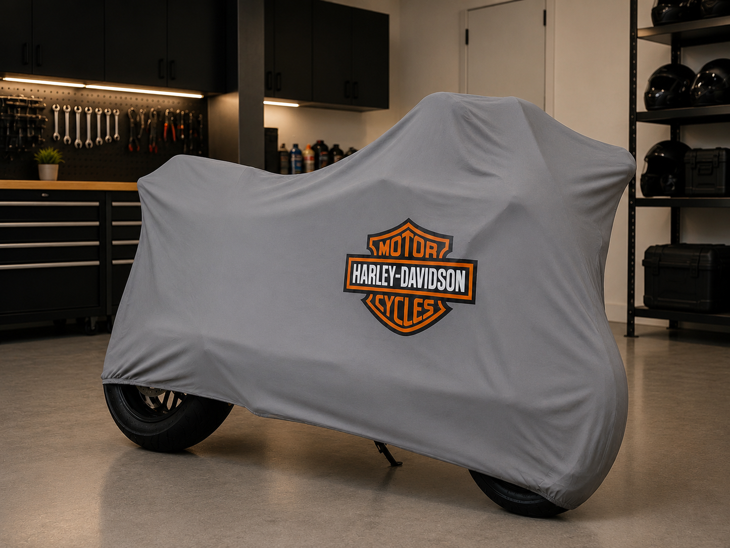 Harley Davidson Motorcycle Indoor Cover