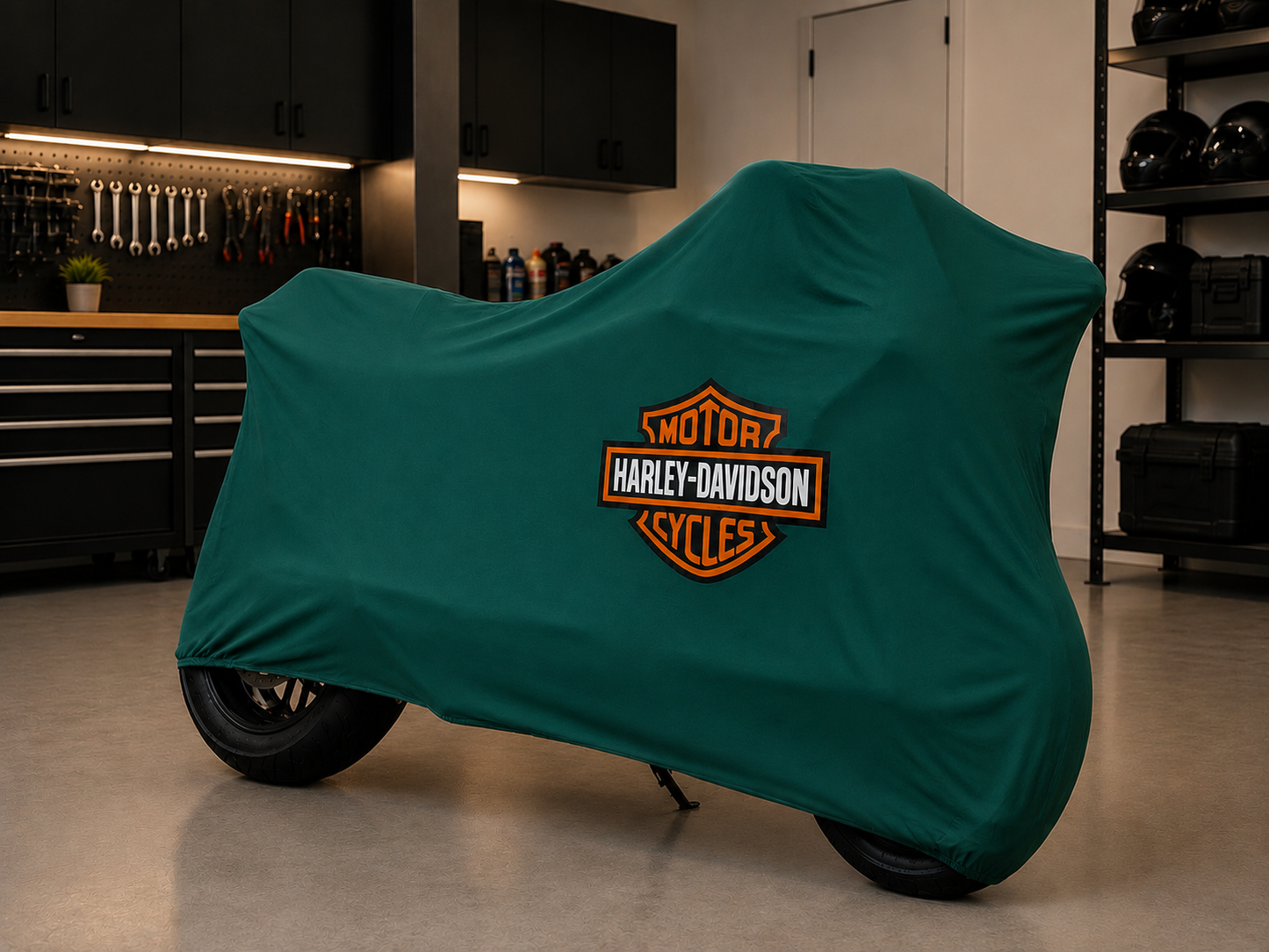 Harley Davidson Motorcycle Indoor Cover