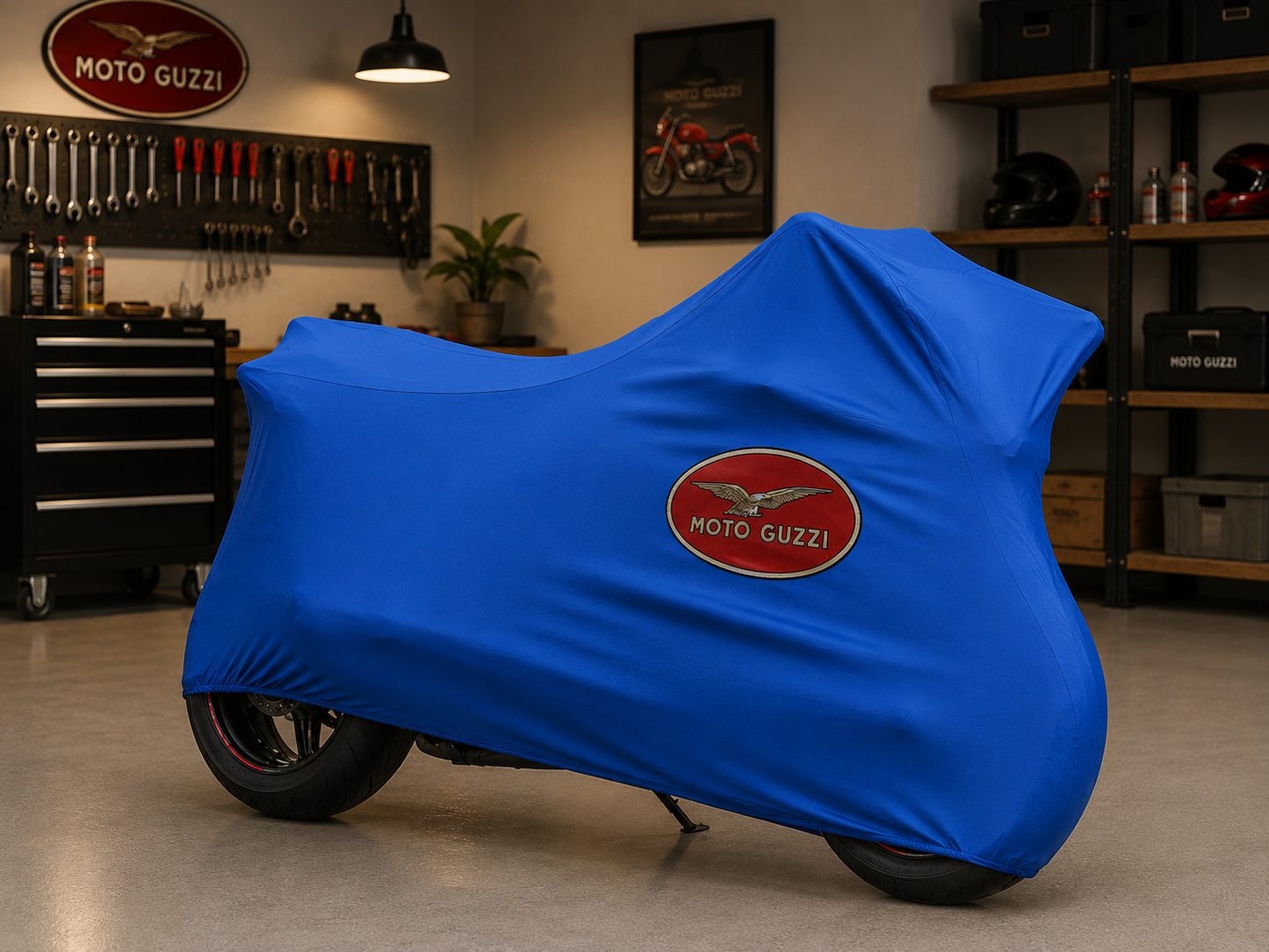 Moto Guzzi Motorcycle Indoor Cover