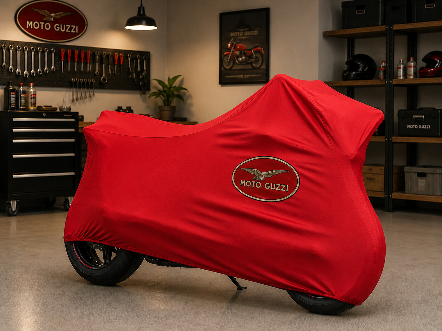 Moto Guzzi Motorcycle Indoor Cover
