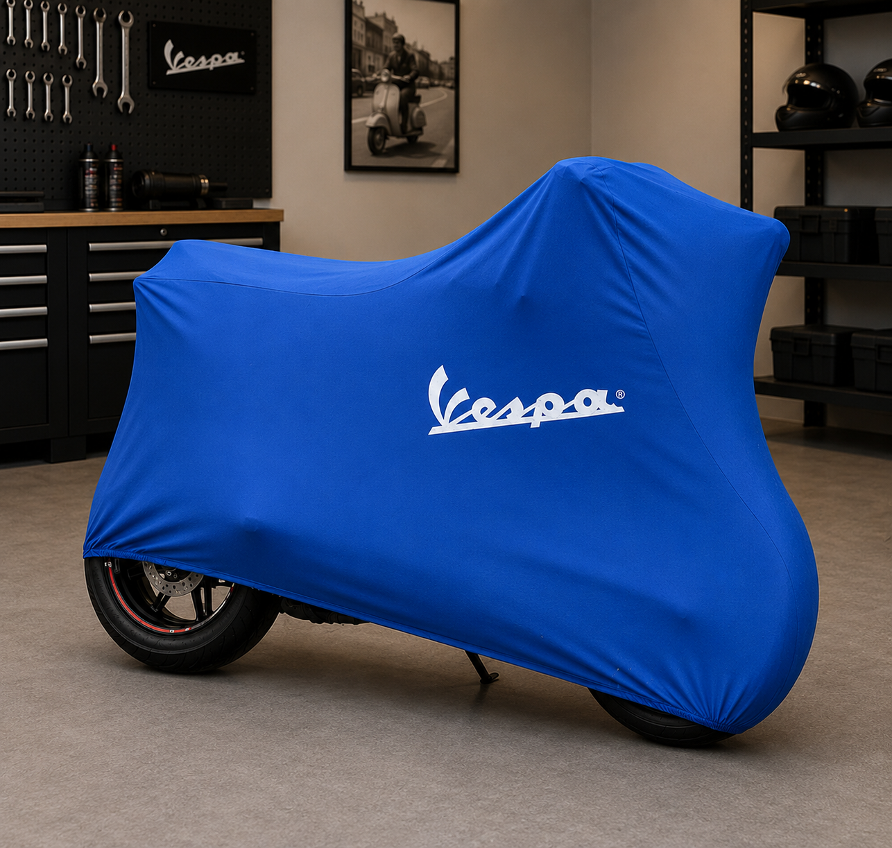 Vespa Motorcycle Indoor Cover
