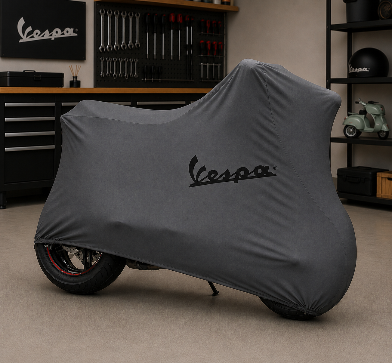Vespa Motorcycle Indoor Cover