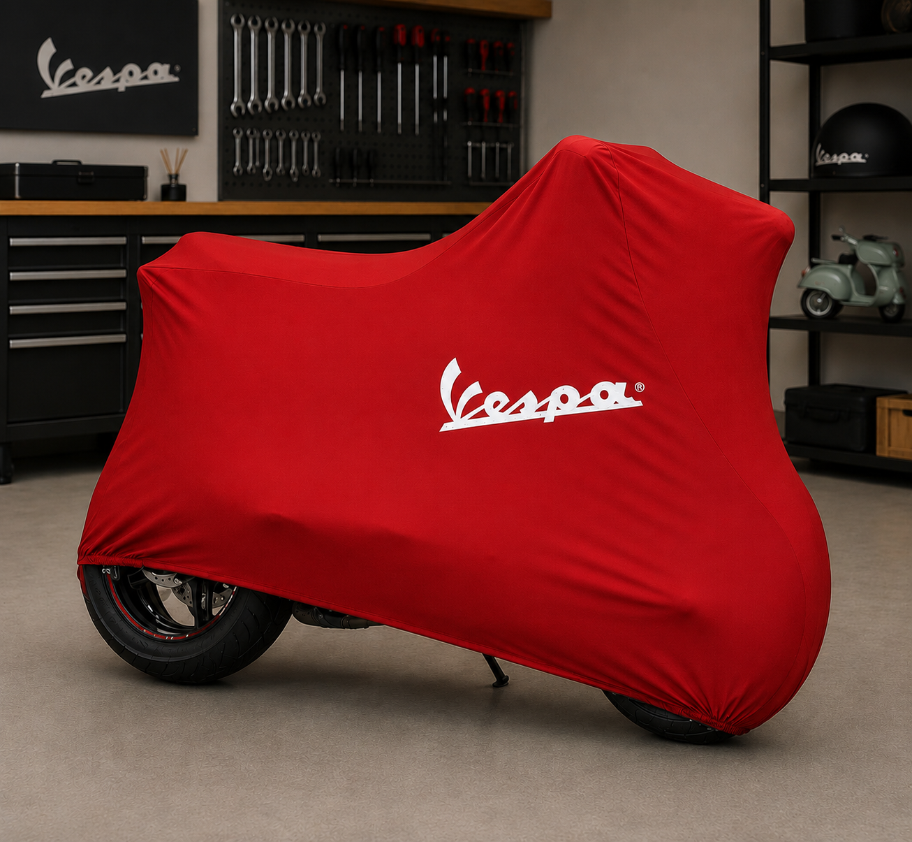 Vespa Motorcycle Indoor Cover