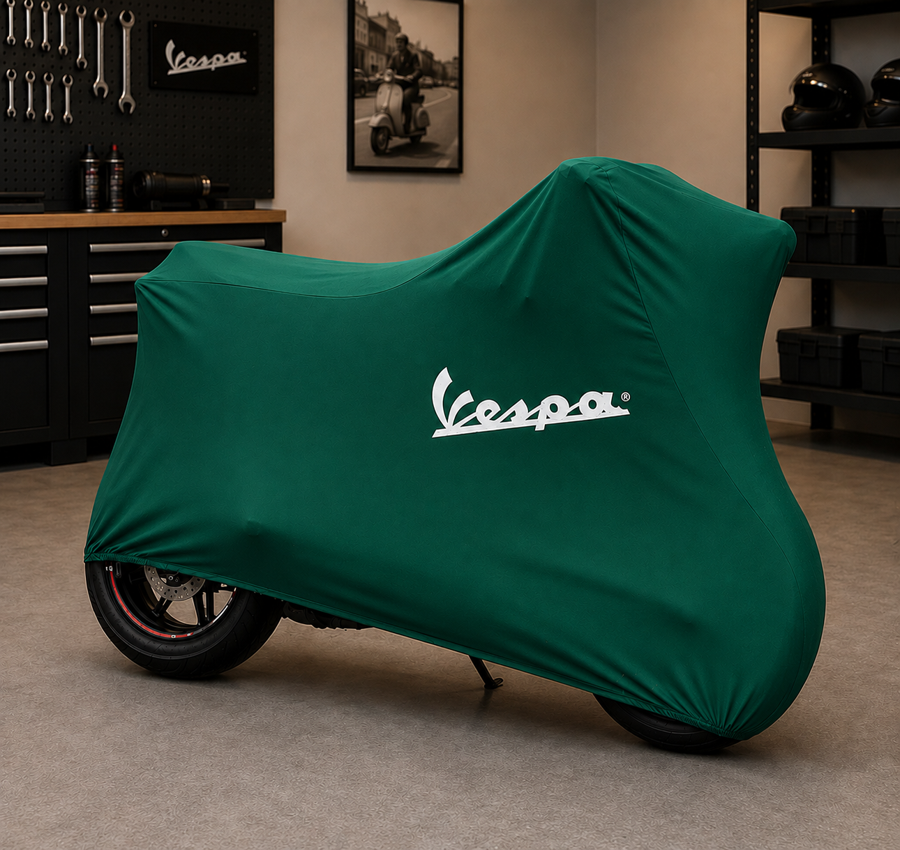 Vespa Motorcycle Indoor Cover
