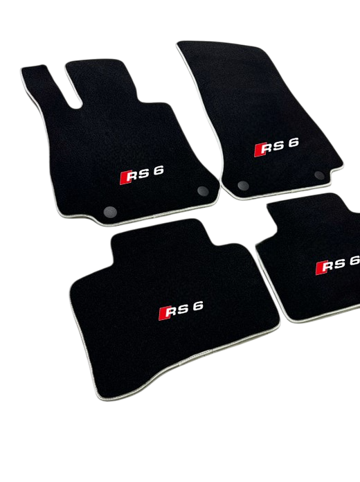 For all Audi RS6 Carpet Car Floor Mats Custom fit for all Audi RS6 Model Carpet Liner