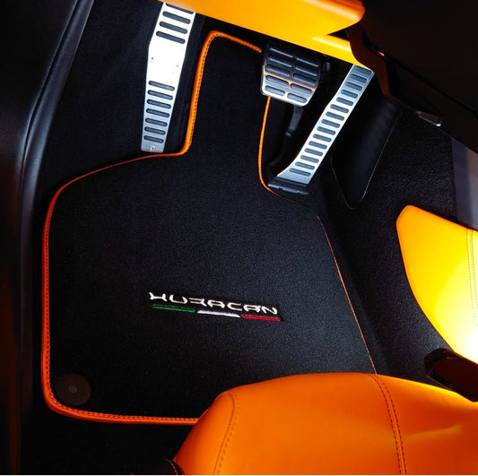 For all Lamborghini Huracan Series Carpet Car Floor Mats Bespoke