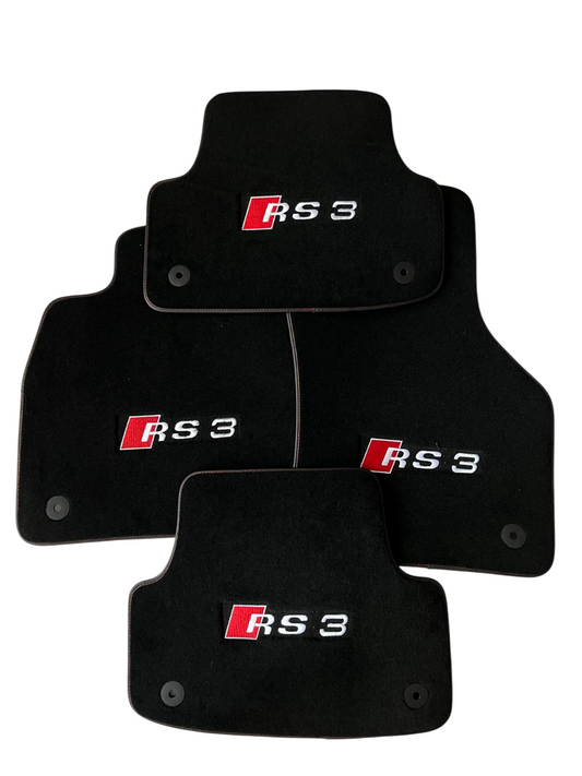 For all Audi RS3 Model Car Floor Mats Custom fit for all Audi RS3 Model Carpet Liner