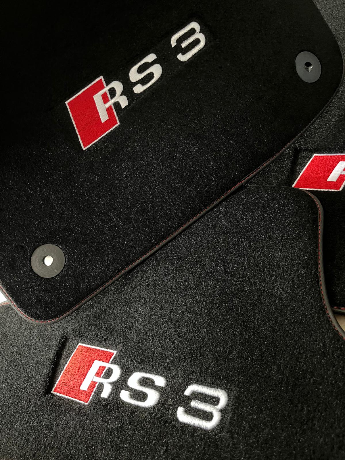 For all Audi RS3 Model Car Floor Mats Custom fit for all Audi RS3 Model Carpet Liner