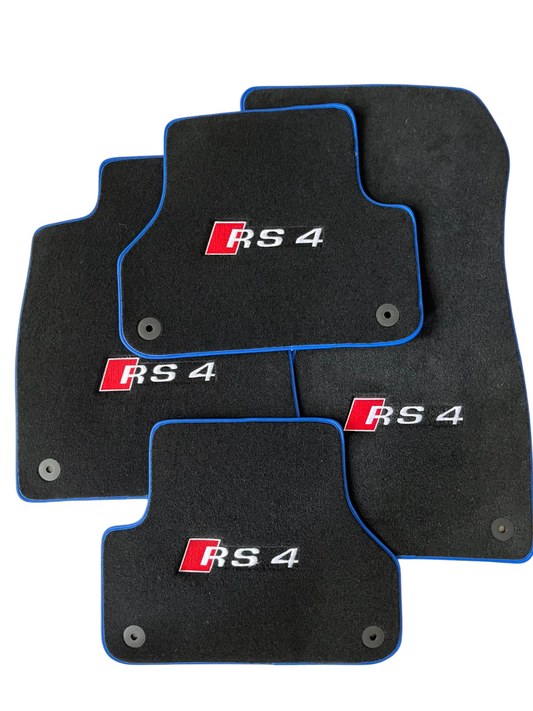 For all Audi RS4 Model Car Floor Mats Custom fit for all Audi RS4 Model Carpet Liner