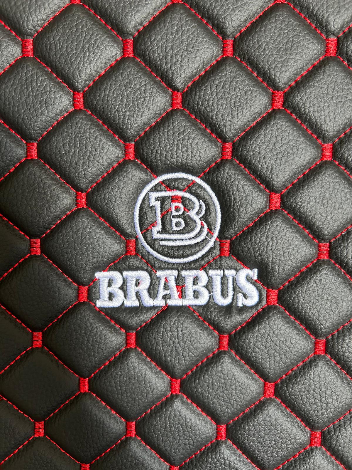 For BRABUS Car Floor Mats Custom fit Leather for all Brabus Model Waterproof Carpet Liner