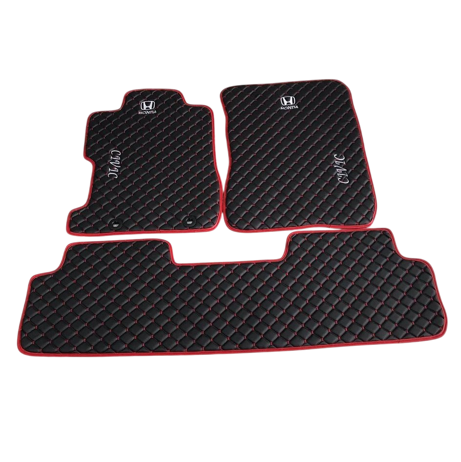 For Honda Civic Car Floor Mats Custom fit Leather for all Civic Waterproof Carpet Liner