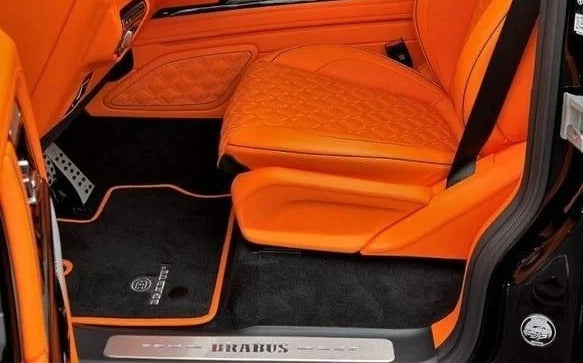 For all BRABUS Series Carpet Car Floor Mats Bespoke