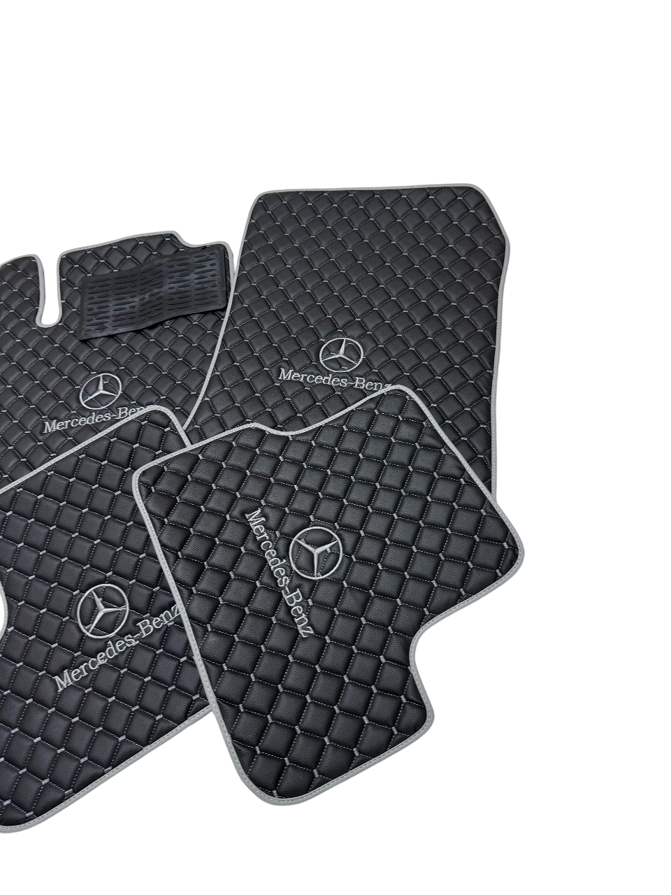 For Mercedes Benz Car Floor Mats Custom fit Leather for all Mercedes Benz Model Waterproof Carpet Liner